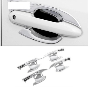 Poignées de porte de voiture noires pour Toyota RAV4 2020+ (avant, arrière, droite, gauche) – Style extérieur - Product Image 1