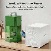 Nuevo Extractor de Humo Láser de Escritorio Compacto con Filtro de Carbón Activado HEPA para Marcado y Grabado Láser de 5 a 10 W