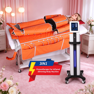 Máquina de Presoterapia 3 en 1 para Drenaje Linfático, Terapia Térmica de Infrarrojos Lejanos, Reafirma la Piel y Remodela la Silueta de Brazos, Abdomen y Piernas - Product Image 1