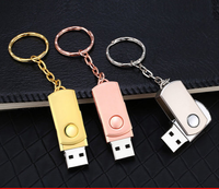 Offres Spéciales haute Qualité Mini Métal USB Flash Drive Personnaliser Logo Impression USB Pen Drive Pas Cher Cadeau Promotionnel Lecteur Flash