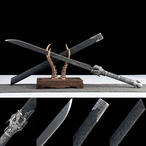 LRT005-Colección de espadas samurái, espada portátil de alta dureza para defensa personal, adorno, herramienta para acampar y remover obstáculos. - Product Image 1
