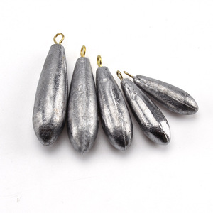 ตะกั่วตกปลาโอฮู พรีเมียม รูปทรงหยดน้ำ น้ำหนัก 30 กรัม 40 กรัม 50 กรัม สำหรับตกปลาทะเล ตกปลาหิน  บรรจุภัณฑ์แบบแผง - Product Image 4