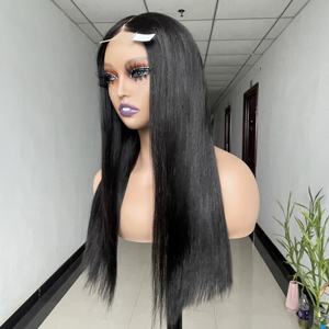 باروكات أمامية شفافة عالية الدقة بالجملة، شعر برازيلي طويل وناعم، خط شعر طبيعي 2×6، خصلات مضيئة، شعر ريمي للنساء ذوات البشرة السمراء - Product Image 1