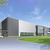 Entreprise de fabrication de bâtiments en entrepôt à structure métallique légère personnalisée Xuzhou offrant un traitement de soudage pour un atelier d'acier