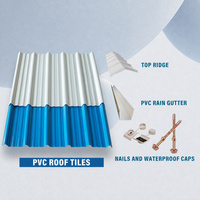 Tuile de Toiture en PVC à Installation Facile, Haute Résistance aux Chocs, Anti-Humidité, Anti-UV, Vente Directe Usine pour Serre
