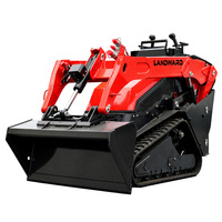 Nuevo Tipo LANDWARD V1000 Minicargadora de Orugas con Conducción a Pie EPA EURO5, Accesorios para Minicargadoras en Venta