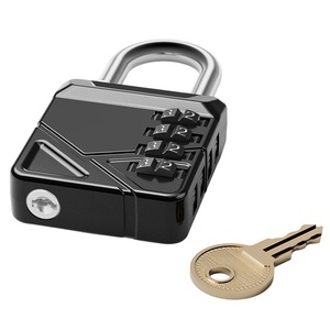 <span class=keywords><strong>Cadenas</strong></span> étanche pour gestion de stockage, à clé, <span class=keywords><strong>4</strong></span> <span class=keywords><strong>chiffres</strong></span>, double canal, en alliage de zinc, modèle <span class=keywords><strong>Master</strong></span> Lock 617, pour sacs de sport et bagages - Product Image 5