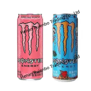 Mo*n*sterdrink carbonated soft drinks prime hydration drink prime drink canned energy water