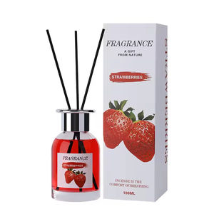 Diffuseur d'arômes fruités pour la maison, ensemble d'huiles essentielles d'aromathérapie, parfum longue durée, bâtonnets d'aromathérapie 100ml - Product Image 3