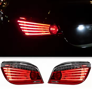 Nuevas Luces Traseras LED de 12V 36W para la Serie 5 E60 (2004-2007) |   Conjunto de Faros Traseros Retrofit |   Lente Transparente LED 6000K Actualizado AURON - Product Image 1