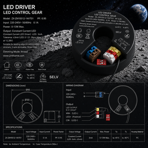 Driver LED intelligent JINK Flux Pro Ord 36V compatible avec <span class=keywords><strong>Aqara</strong></span> Home pour bande lumineuse à intensité variable et contrôle d'éclairage intelligent - Product Image 4