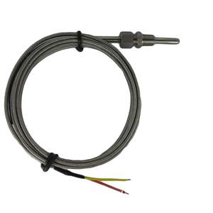 Capteur <span class=keywords><strong>de</strong></span> température à thermocouple <span class=keywords><strong>de</strong></span> type K à jonction exposée, filetage NPT 1/8, raccord à compression réglable, longueur réglable - Product Image 5
