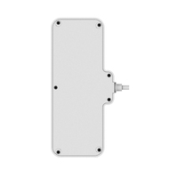 Multiprise industrielle PUJIMAX à 3 prises avec protection contre les surtensions, 2 ports de charge USB-A et 2 ports de charge Type-C, câble d'extension de 1,5 m