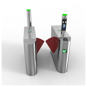 工厂价格最新的安全不锈钢自动翻盖门转门屏障