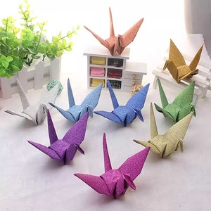Handmade Multi-Color Origami Paper Crane Handcrafted Love Style Party Wedding Thanksgiving Christmas Decoration