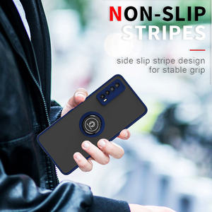 Commercio all'ingrosso di lusso TPU PC cassa del telefono con anello magnetico antiurto in metallo supporto sport Design Cover per <span class=keywords><strong>TCL</strong></span> stilo del telefono cellulare - Product Image 3