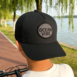 Gorra Trucker de 6 Paneles con Malla Trasera – Gorra Ligera y Transpirable con Cierre Ajustable para Playa, Surf, Senderismo y Deportes al Aire Libre - Product Image 5