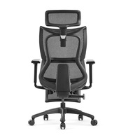 BROBRIYO MR-XM01SHF lüks ergonomik yönetici ofis koltuğu Footrest ile Sillas Oficina yetişkin için sessiz 65mm PU naylon tekerlekler