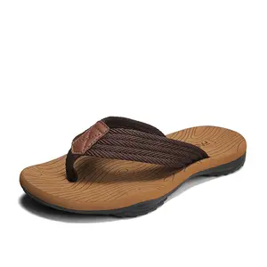 Artı boyutu erkekler ve kadınlar sandalet terlik açık Flip-Flops plaj ayakkabısı erkekler için parmak arası terlik nefes yaz plaj sandaletleri terlik