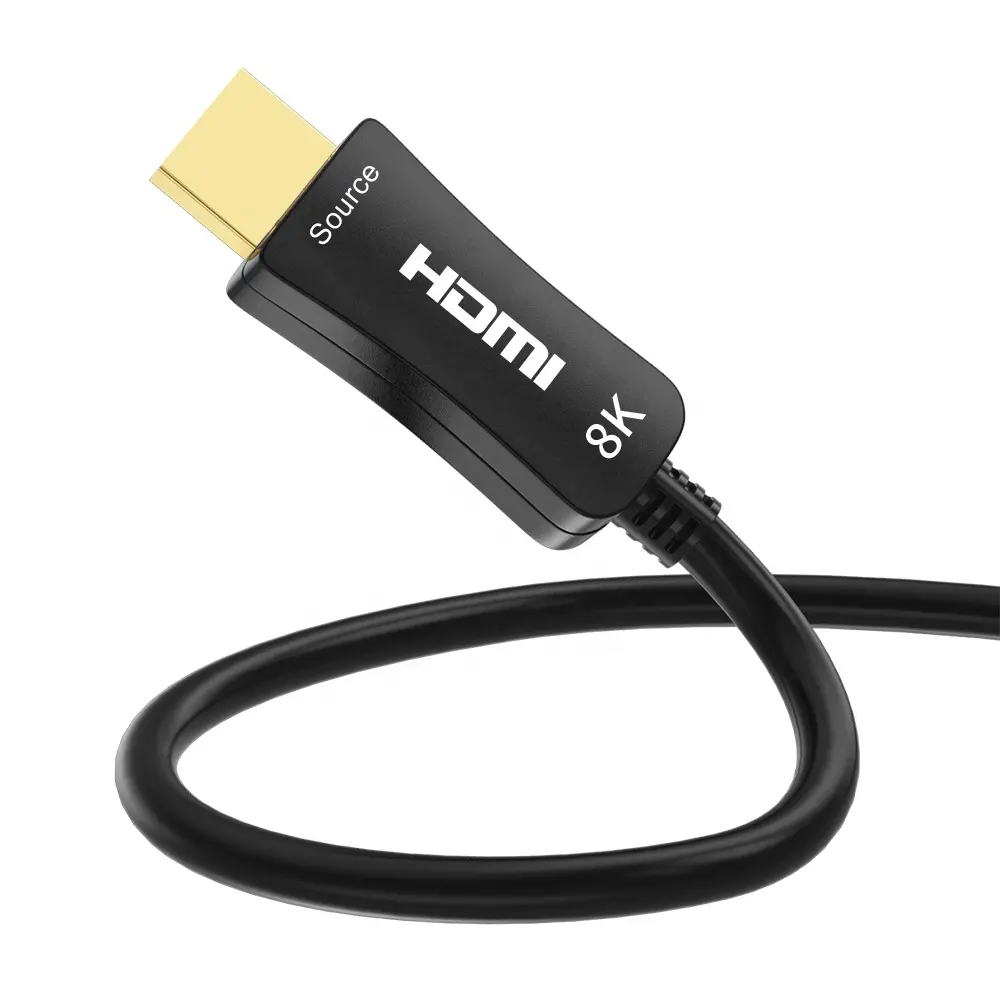 New 2.1v HDMI AOC Fiber Optic Cable eARC 8K60Hz 4K120Hz HDCP2.3 HDR GTX-3080/3090 optical 8K*4K