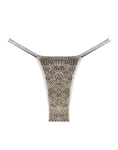 Tanga Deportiva de Mujer al por Mayor, Sexy, con Estampado de Leopardo, de Tiro Bajo, Sin Costuras, Antibacteriana, Transpirable y de Secado Rápido - Product Image 5