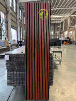 Mur acoustique décoratif en bois MDF Akupanel, lattes de bois flexibles, acoustique, hôtels, appartements, hôpitaux, écoles, entrepôts, placage
