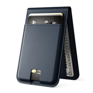 Nieuwe Collectie Lederen Magnetische Kaarthouder Met Beugelfunctie Hot Sale Pu Lederen Mag Veilige Portemonnee Voor Iphone17/16/15/14 Serie - Product Image 2