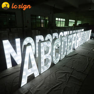 Lettere d'amore personalizzate per la decorazione di nozze LED big marquee letters led light up <span class=keywords><strong>sign</strong></span> - Product Image 2