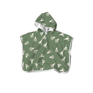 Toddler Age 1-6 Years Floral Quick Dry Swimming <b>Bathrobe</b> Microfiber Kids Bath Beach <b>Towel</b> - Product Image 3