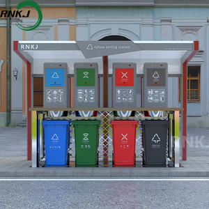 Smart Dustbin Solar Powered Chargeable Battery <strong>Garbage</strong> <strong>Sorting</strong> <strong>and</strong> Recycling Bin Underground Waste Management System - Product Image 2