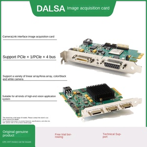 Tarjeta de Adquisición de Imágenes Dalsa con Interfaz CameraLink Xtium2-CL MX4, Disparo Simultáneo de Múltiples Dispositivos, Estable - Product Image 2