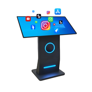 43 50 55 65 inch thông tin kiosk đa phương tiện IR cảm ứng HD Màn hình LCD truy vấn tự dịch vụ kiosk màn hình cảm ứng - Product Image 1