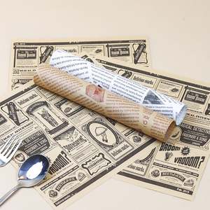 Custom <b>Food</b> Grade Colored Sandwich Hot Dog Greaseproof <b>Paper</b> Fast <b>Food</b> Burger <b>Wrapping</b> <b>Paper</b> Greaseproof <b>Paper</b> Wholesale - Product Image 6