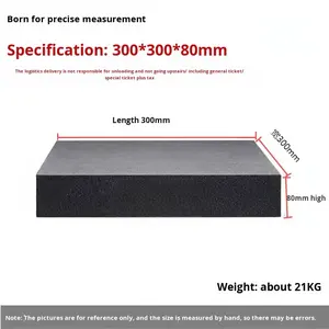 Hituo उच्च परिशुद्धता 00 ग्रेड 0.001 मिमी सटीकता ग्रेनाइट फ्लैट प्लेट संगमरमर निरीक्षण वर्कबेंच ब्रैकेट गेज - Product Image 6