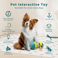 Gadget d'entraînement et de divertissement pour chiots et petits chiens, distributeur de nourriture, balle de jeu pour chien