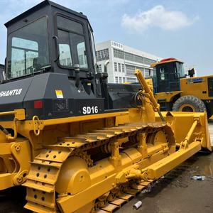 Bulldozer Usado Shantui SD16 Modelo 2020 con Motor Cummins, Capacidad de Empuje de 6.5m, Tipo de Oruga Amarilla, Equipo de Construcción - Product Image 5