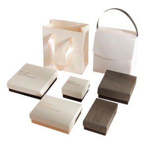 Jewelry Boxes Rectangle Hot Stamping Elegant Packaging For Necklaces Earrings <b>Rings</b> Bracelets 5x5x3.3cm 5x8x3cm 7x9x3cm - Product Image 4