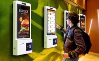 Pos Auto Commande Caisse Machine restaurant écran tactile 24 27 32 Pouces Paiement Bon De Commande Kiosque KFC pos machine