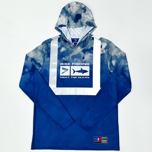 Camisa de Pesca con Capucha de Alta Visibilidad con Cinta Reflectante UPF50+ de Manga Larga y Protección Antimicrobiana para Pesca Nocturna y Correr - Product Image 1