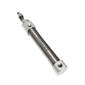 Fast Delivery Time Stainless Steel Shaft Small Diameter Single Acting Mini Pneumatic Cylinder