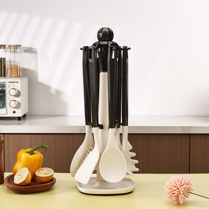 7 cái Silicone đồ dùng nhà bếp thiết lập thìa muỗng lò nồi tiện ích nhà bếp nấu ăn đồ dùng cho nhà bếp - Product Image 2