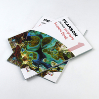 Livre d'apprentissage pour enfants personnalisé à couverture souple, impression offset économique, haute qualité, avec pelliculage brillant/mat et papier cartonné fantaisie