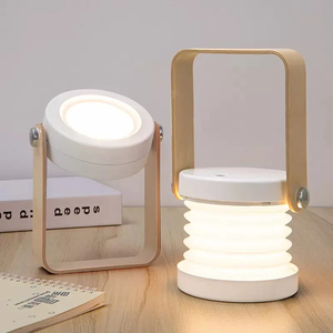 Foldable Touch LED <b>Night</b> <b>Light</b> Dimmable Reading Portable Lantern Lamp <b>USB</b> Rechargeable for Children Kids Gift Bedside Bedroom - Product Image 2