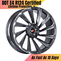 Jantes en aluminium forgées monobloc VeroX pour voitures particulières, personnalisées 5x112 5x120 5x114.3, jantes en alliage pour BMW Mercedes Benz Audi