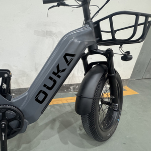 Ce en15194-bicicleta eléctrica con batería de pez <span class=keywords><strong>plateado</strong></span>, 20 pulgadas, plegable, 250w, MAG, con suspensión completa - Product Image 2