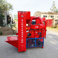 Petit décortiqueur électrique multifonctionnel pour arachides, chargement automatique, élimination des impuretés, nouvelle batteuse de maïs à usage agricole