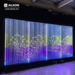 Alson <span class=keywords><strong>LED</strong></span> hiện đại sang trọng ngoài trời trong nhà <span class=keywords><strong>LED</strong></span> màn hình trong suốt <span class=keywords><strong>Aquarium</strong></span> bong bóng tường Bảng điều chỉnh phòng Divider Home Mall hiển thị kỹ thuật số - Product Image 1
