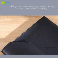 Carpeta de archivos A4 de cuero PU, bolsa de documentos portátil para billetes y documentos, soporte de cartera de bolsillo para archivos de papel