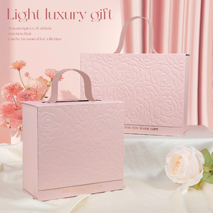 Boîte cadeau magnétique rigide de luxe personnalisée pour coffret cadeau, bijoux, Noël, demoiselles d'honneur, mariage, boîte pliante en papier - Product Image 5
