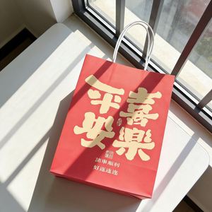 Factory Custom Brown Kraft Paper Twisted Handle Shopping <b>Small</b> Carrier Bag - Product Image 2